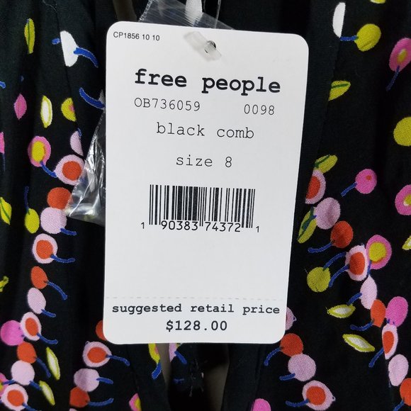 Free People CORYN Mini Dress NWT Size 8 - Picture 5 of 8